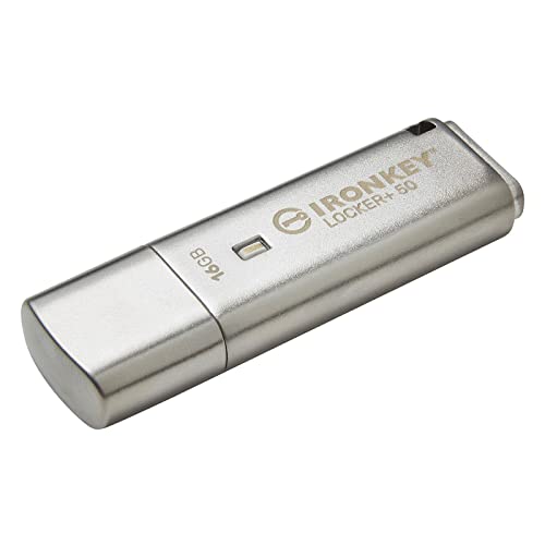 Kingston IronKey Locker+ 50 IKLP50/16GB Drive USB crittografato