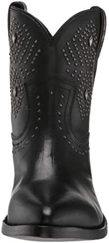 FRYE Women's Billy Stud Short Western Boot, Black, 8.5 M US | Image 1