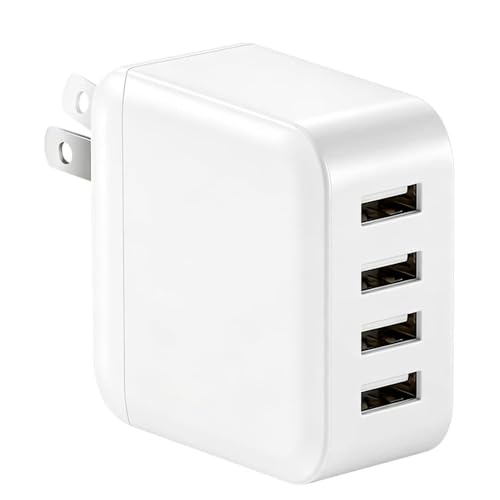 Amazon | USB充電器 ACアダプター 4ポート 合計24W/4.8A USB Type-A