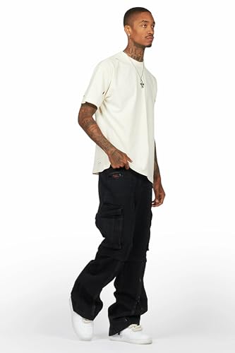 Men's Rupert Baggy Fit Zip Off Jean4