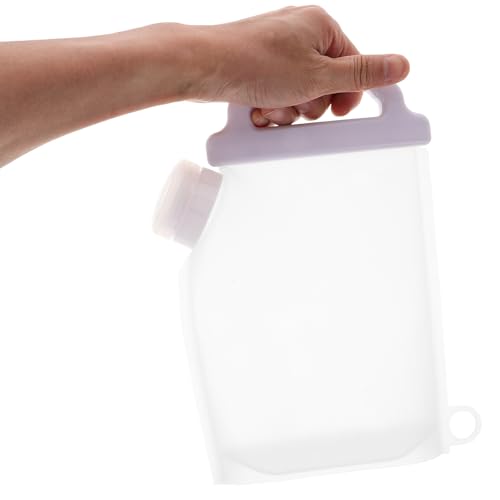 Bolsa de silicona reutilizable para microondas SHOWERORO de 750ml para comidas saludables 8