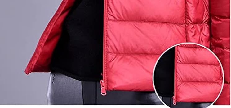 Amazon.com: SOUGAO Womens Duck Down Jacket Lightweight Stand