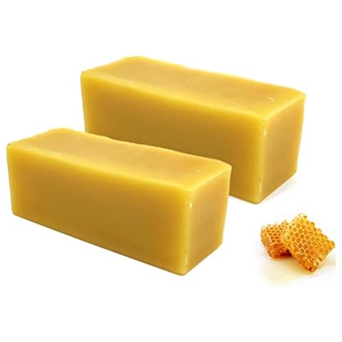 Purespa Organic Beeswax for candles 200G in block - make candles 100% natural Cover