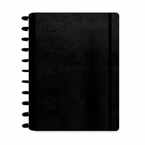 Caderno de Discos Capa Dura A4 Preto abyara graf (tipo caderno inteligente)