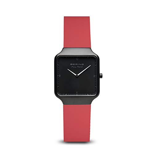 Damen Analog Quartz Uhr mit Silikon Armband 15832-523