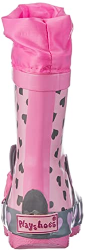 Mixte enfant Wellington Boots Botte de pluie, Rosa, 12 us little kid3