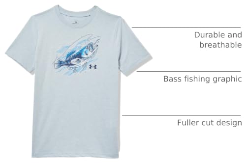 Image of Under Armour Boys' Short Sleeve Graphic T-Shirt, Soft & Comfortable, Outdoor Collection