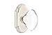 EMTEK #8 Rosette Passage Set with Hampton Knob - Available in 10 Finishes - 8108HTUS15 - Satin Nickel (US15)