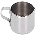 Lazmin112 Tazza per Latte Dritta in Acciaio Inossidabile 304, Tazza per caffè e Latte per Latte condensato Tazza per Miele 2 Once per caffetteria Domestica
