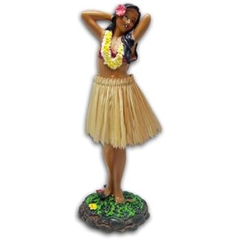 hula dancer car dashboard