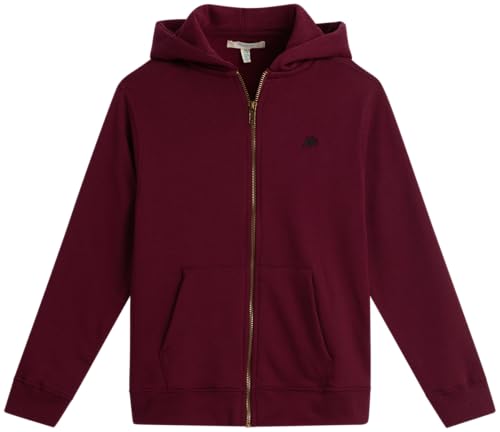 La Mejor Lista de Sudaderas para Niño , listamos los 10 mejores. 39 AEROPOSTALE - Sudadera con capucha para niños, forro polar suave con cierre completa, con bolsillos canguro, Syrah, 10-12