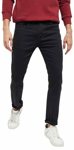 Image of Max Men's Mid Rise Washed Slim Fit Denim Jeans