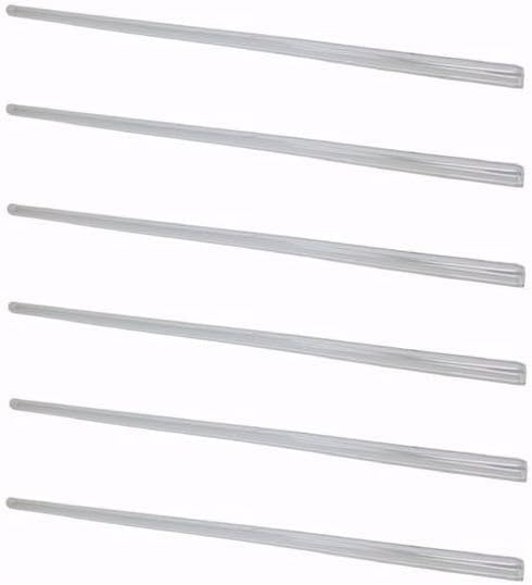 6 Pack 58GG24 Standard Gauge Glass 5/8 OD x 24 Length Fits Boiler Level Sight Glass