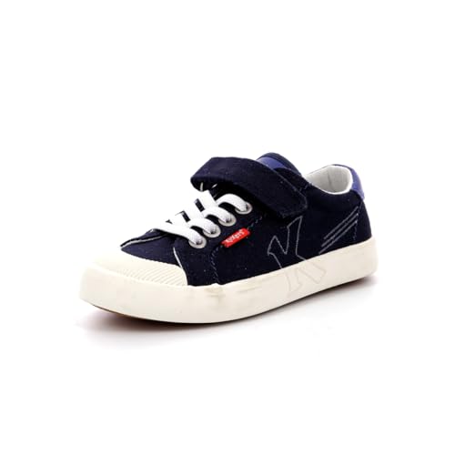 Kickers Kickgoldi, Zapatillas Unisex niños, Azul Marino, 32 EU