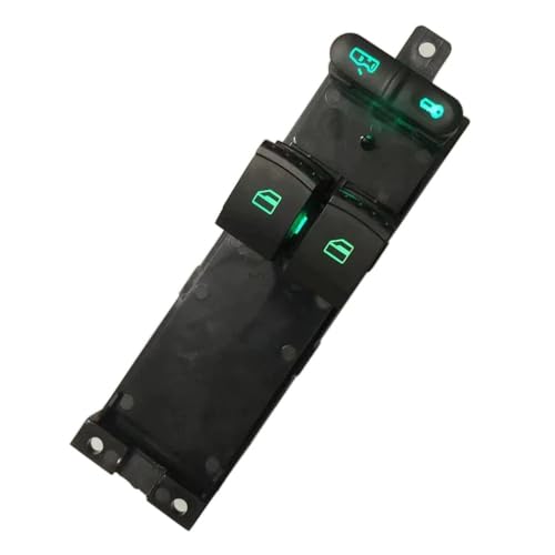 Interrupteur de lève-vitre pour VW Golf 4 commande électrique noire pièce 1J3959857A