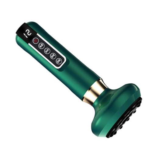 HAMPPLIES Dispositivo De Raspado Masajeador De Cuerpo Eléctrico Instrumento De Raspado Eléctrico Herramienta De Tratamiento De Raspado Masajeador De Raspado Eléctrico Abs Green