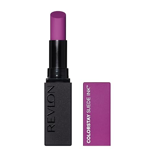 Revlon ColorStay Suede Ink, Pintalabios Mate de Larga duración, Enriquecido con Vitamina E, Tono 013 Stir The Pot