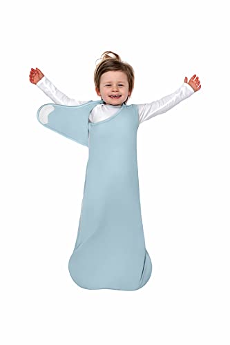 Image of The Ollie World Alphie Sleep Pouch, Made from Custom Patented Moisture-Wicking Fabric, 2-Way Zipper, Sleep Wearable Blanket