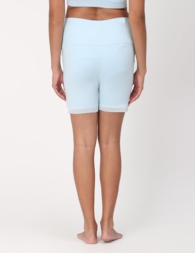 Image of The Mom Store Maternity Panties, Boyshorts Panties for Women - High Rise Maternity Wear, Full Rear Coverage Cotton Maternity Panty - Ideal for Pregnancy