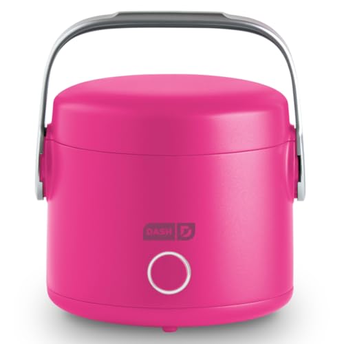 DASH Hot2Go™ Personal Food Warmer | Heated Lunch Box, Portable Electric Lunch Box for Adults, 20 oz Stainless Steel Insulated Food Container, Spill Proof, Hot Pink