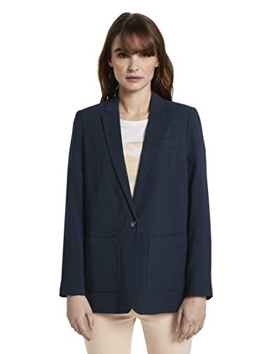 Preisvergleich Produktbild TOM TAILOR Damen Blazer blau 40