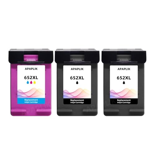 Cartouche d'encre 652XL haute capacité noir et couleur pour Deskjet 4535
