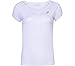 Babolat Play Cap Sleeve Top Women Camiseta, Mujer, White/White, XS