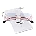 ADE WU Vintage Rimless Sunglasses for Women Men Fashion Frameless Colored Rectangle Sunglasses Blue Pink Tinted Lense