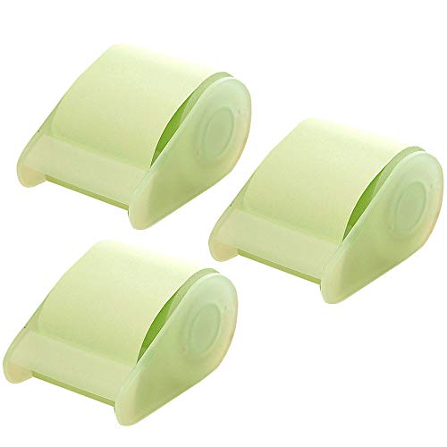 Millya Full Adhesive Super Sticky Notes Tearable Memo Pad Self-Stick Scratchpad,8M Per Roll,3 Rolls/Pack