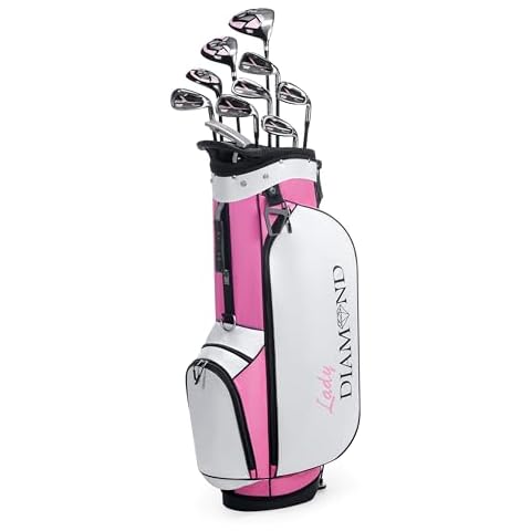 PGF Lady Diamond Women's Complete Golf Club Set [14-Piece] [Hand: Right] [Length: Standard]… Cover
