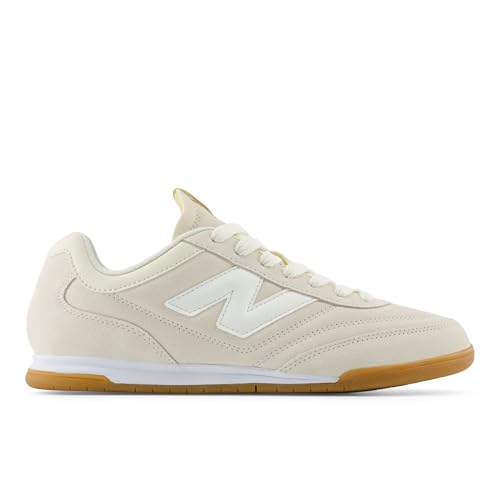 New Balance Unisex RC42 Sneakers, Beige/White, 10.5 US Women/9 US Men - image 3