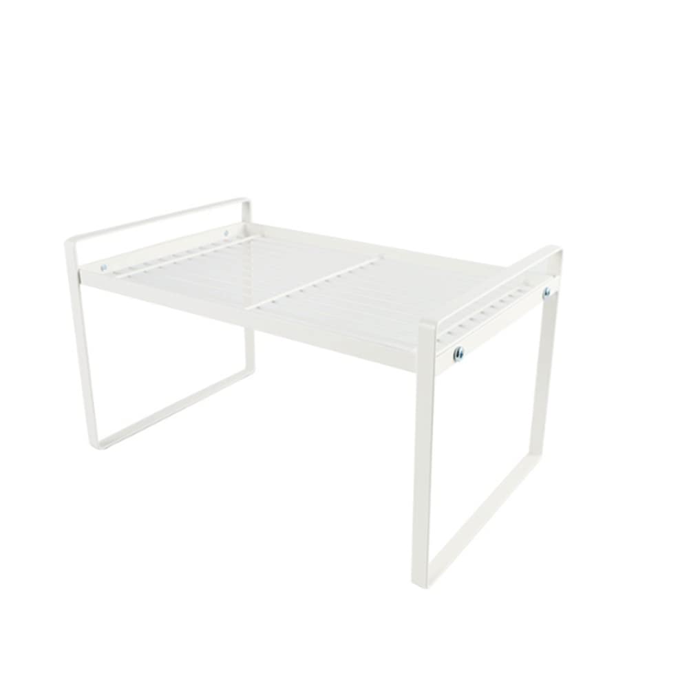 CTRLZS Kitchen Shelves, Cabinet Organization Mini Storage Shelf, White