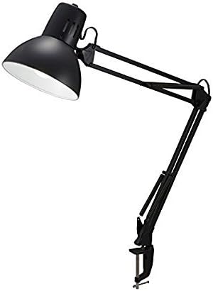 Amazon Co Jp オーム電機 Led卓上ライト アームライト クランプ E26 デスクライト ブラック 電球別売 ベッドサイド おしゃれ ホーム キッチン