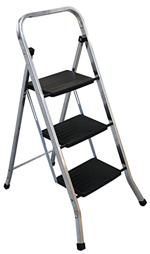 Step-Up Tabouret alu Light 3 marches Aluminium