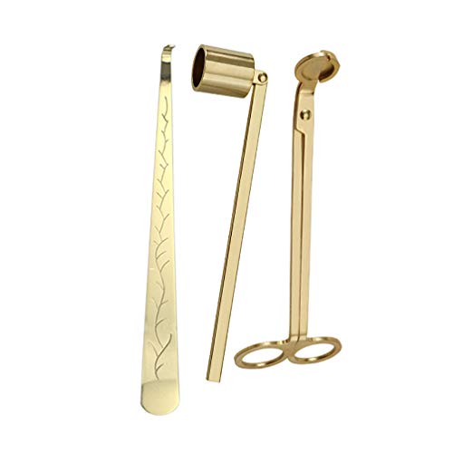 BESPORTBLE, 1 conjunto de acessórios de vela para velas, aparador de pavio, vela, penibre, vela, kit