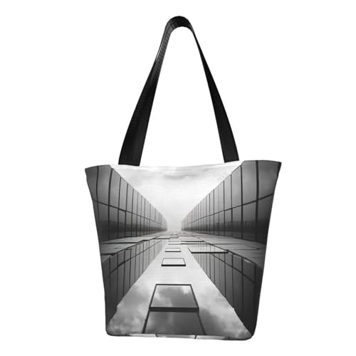 Reflective square Print Comfortable Shoulder Bag Summer HandbagTravel Beach Work Daily Use Versatile Carry