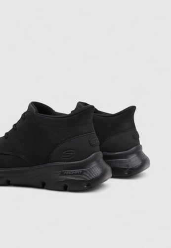 Skechers Men's Walking Hiking Shoe, BBK, 7