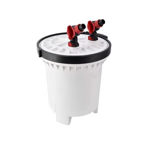 H2Pro Sunsun Canister Filter with UV-C Lamp and Media for Aquariums External Multi-Stage Filtration System 396-924 GPH up to 10.8 ft Max Head HW-4000W