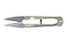 Golden Eagle Double Sharp Quick-Clip Lightweight Thread Clippers Trimming Scissors & Thread Snips (12pc All Metal)