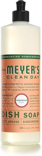 Image of Mrs. MEYER'S CLEAN DAY Liquid Dish Soap,16 fl oz. (Pack of 2)
