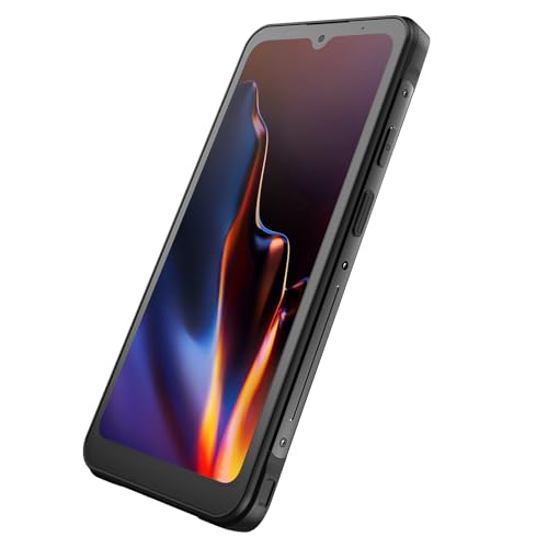 Wisoqu Handheld Industrial PDA Device, 4G/WiFi/BT, 1D/2D/QR Barcode Scanner, 6.08" Color Display & NFC for Inventory, Logistics & Data Collection (AU Plug)