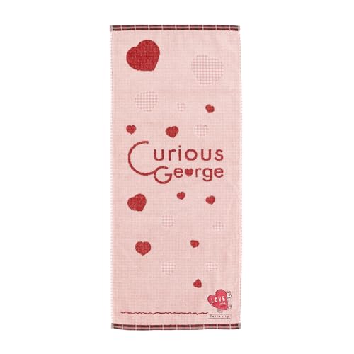 丸眞 フェイスタオル おさるのジョージ ウィズハート/フェイスタオル 抗菌防臭加工 4765042000