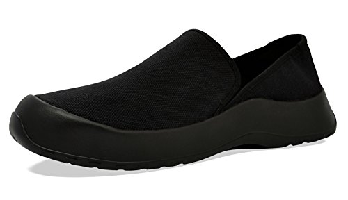 SoftScience The Drift Canvas Men's/Women's Slip On Shoes - True Black, Size M7/W9