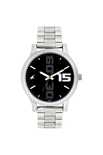 Fastrack Men Leather Analog Grey Dial Watch-Nn3182Kl52, Band Color-Brown (B083YF72YR) Amazon Price History, Amazon Price Tracker
