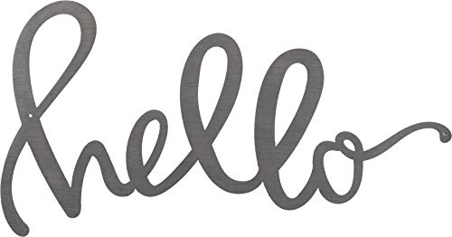 Primitives-by-Kathy-Hand-Lettered-Metal-Word-Wall-Art-11-x-6-Hello Primitives by Kathy Hand Lettered Metal Word Wall Art 11 x 6 Hello