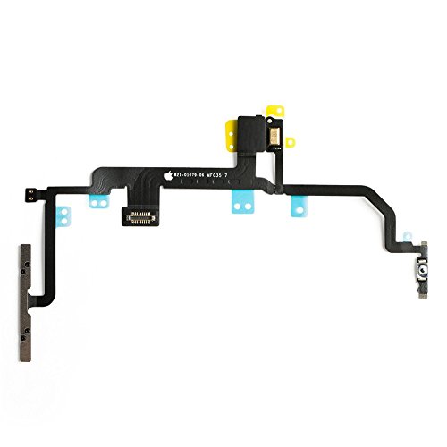 Afeax Compatible Volume Button Silent Power Switch Flex Cable Replacement for iPhone 8 Plus (5.5 inch)