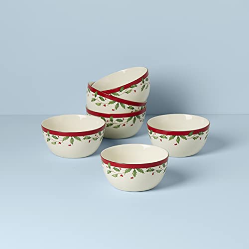 Lenox 893492 Holiday 6-Piece Dessert Bowl Set #TOP1