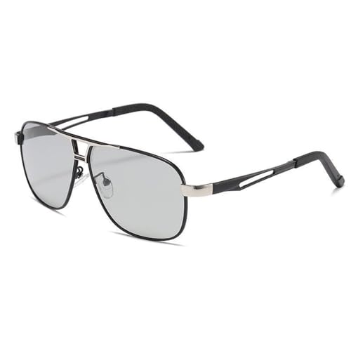 Polarized Photochromic Sunglasses for Men - UV400 Protection Clear Vision and Lightweight Sun Glasses for Driving Fishing Cycling Outdoor