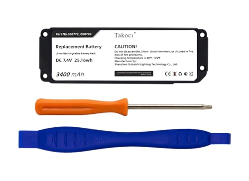 TAWUZUOR Replacement Battery Compatible with Soundlink Mini 2 7.4V/3400mAh