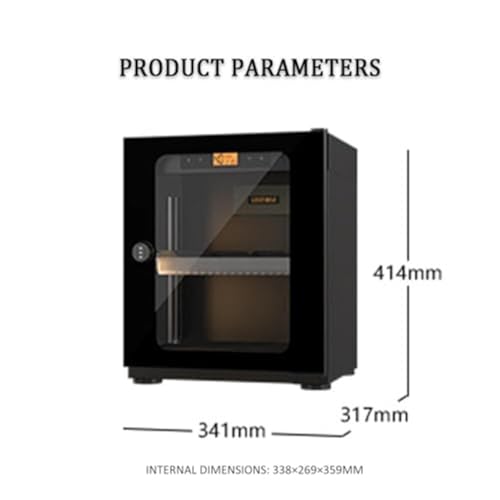 Déshumidificateur numérique 40 L tactile avec boîte de rangement pour objectif appareil photo - 3